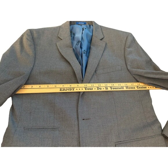Vince Camuto Men’s‎ Size 38R Stretch Suit Jacket Blazer Gray Grey - Picture 3 of 11